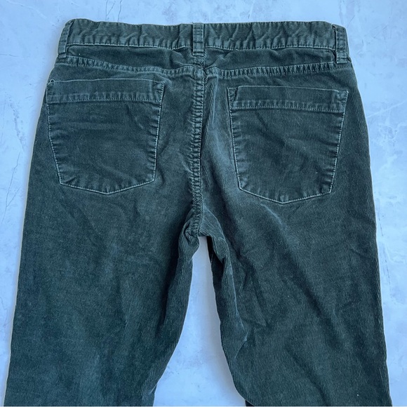 J.Crew Corduroy Straight Leg Pants Forest Green - Picture 4 of 8